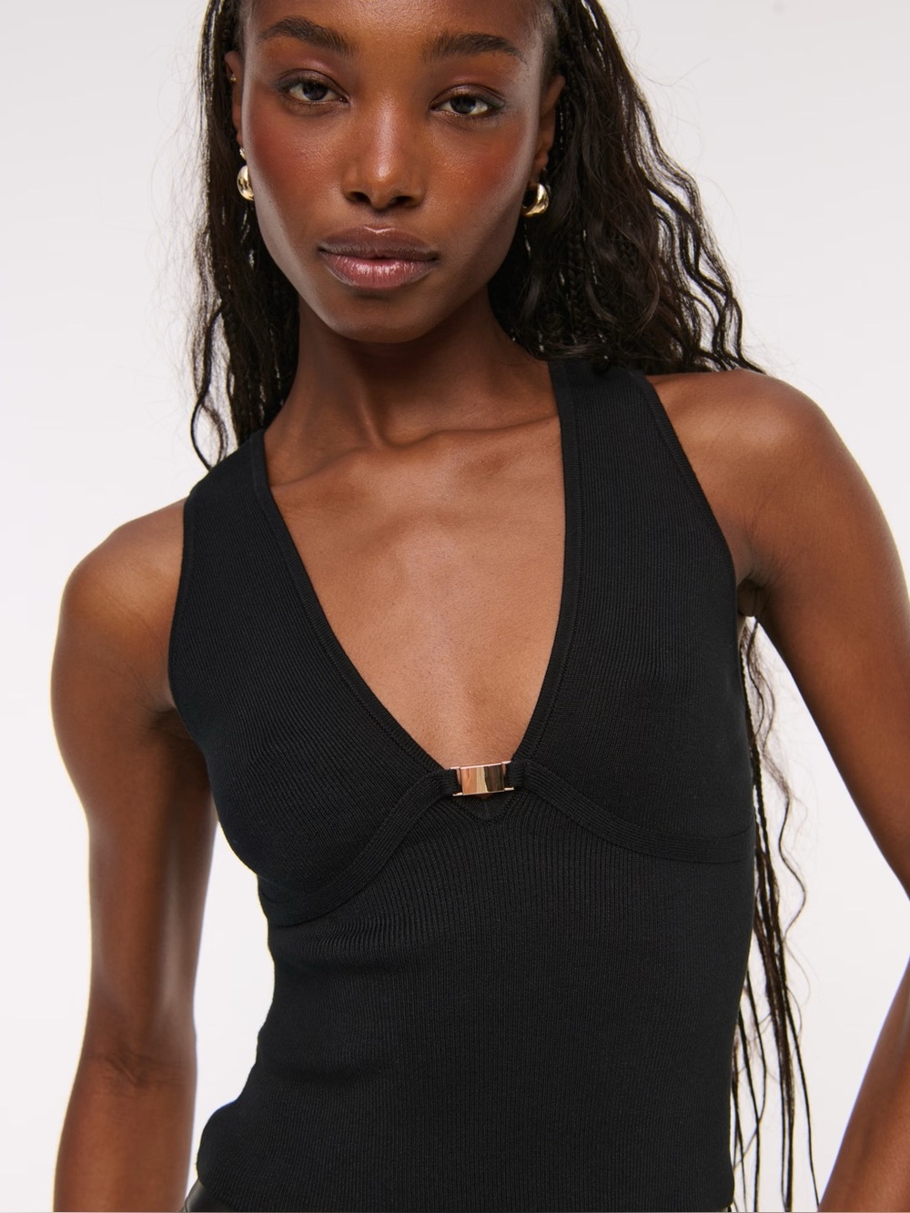 Abercrombie Plunge Hardware Top